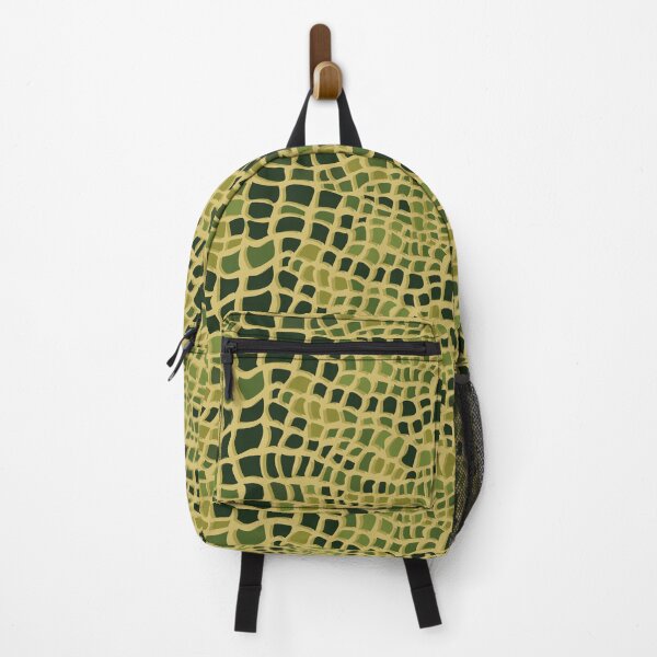 Item preview, Animal print of alligator skin with spots in greenish tones designed and sold by Martapp.
