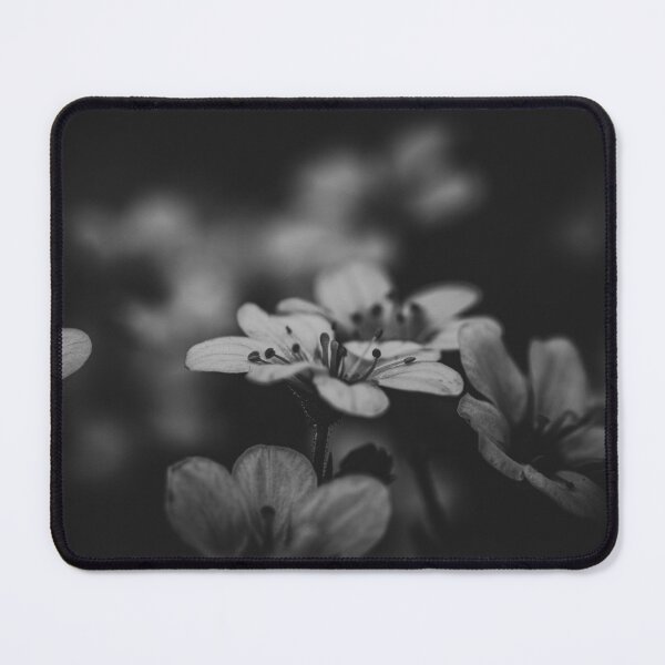 Item preview, Black white knot moss saxifrage flower designed and sold by marcrolandscape.
