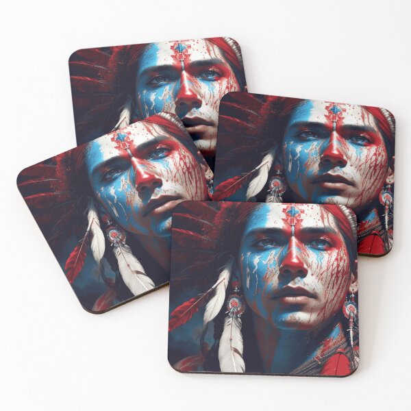 Item preview, Warrior face designed and sold by ArtfullMinds.