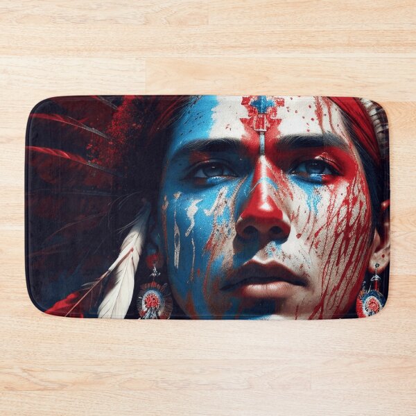 Item preview, Warrior face designed and sold by ArtfullMinds.