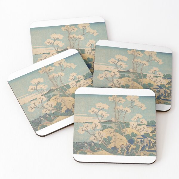 Item preview, Japanese Drawing Mount Fuji with peasants 2 designed and sold by MerchQuiTue.
