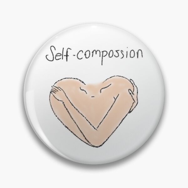 Item preview, SELF- COMPASSION designed and sold by SeekingMeaning.