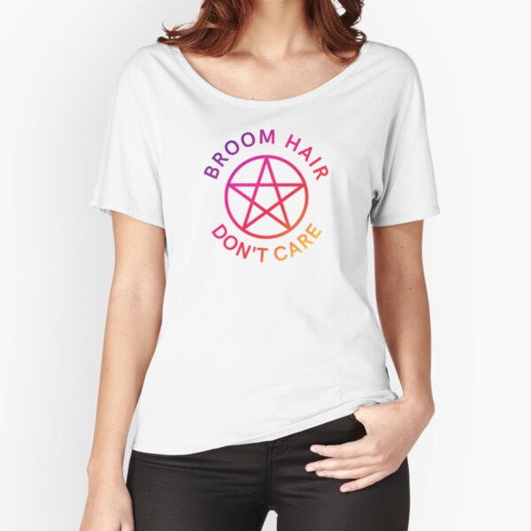 Item preview, Broom Hair Don't Care Funny Pagan Wiccan Cheeky Witch® designed and sold by cheekywitch.