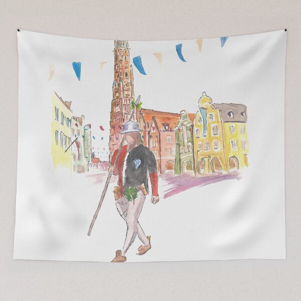 Item preview, Duke guard on the way back from Landshut Old Town Wedding Procession designed and sold by artshop77.