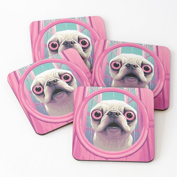 Item preview, The Crazy Pug Dog designed and sold by Pawtraits1.