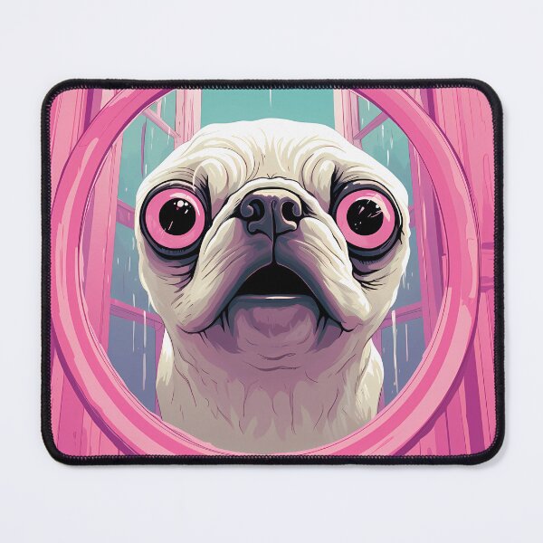 Item preview, The Crazy Pug Dog designed and sold by Pawtraits1.