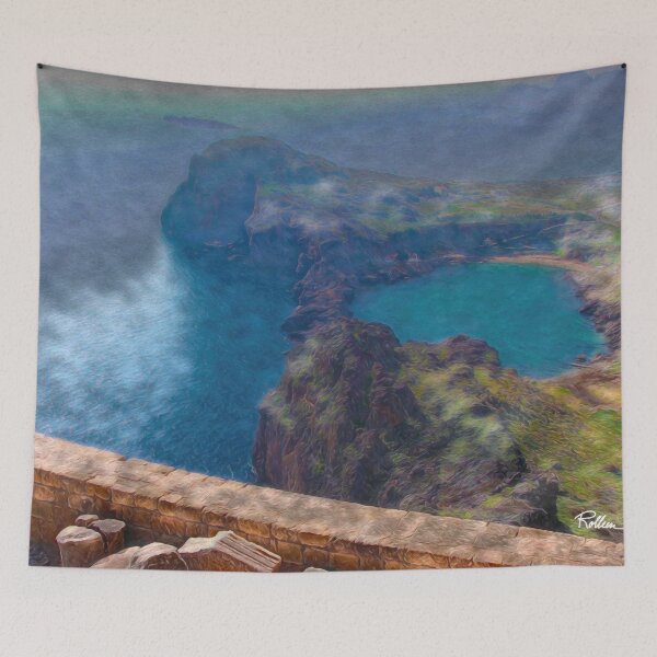 Item preview, ST PAUL’S BAY IN LINDOS, RHODES  designed and sold by ArtbyRolleen.