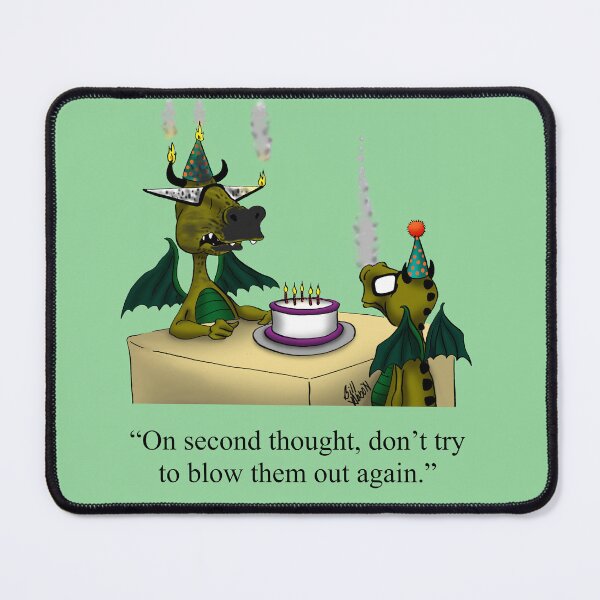 Item preview, Funny Spectickles Dragon Birthday Humor designed and sold by abbottoons.