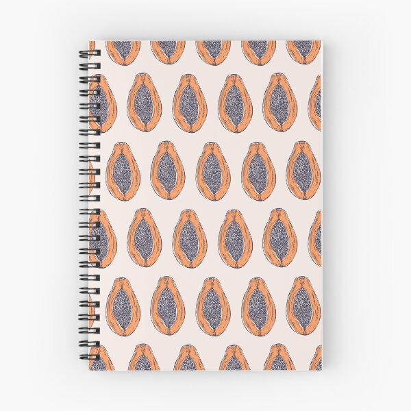 Item preview, Papaya Tropical Fruit Cream Background designed and sold by Claudia S. Design.