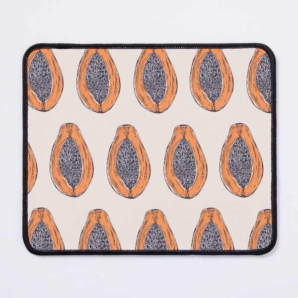 Item preview, Papaya Tropical Fruit Cream Background designed and sold by Claudia S. Design.