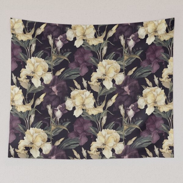 Item preview, Contrasting Visions: Dramatic Colors of Bright and Dark Irises designed and sold by OurBarcode.