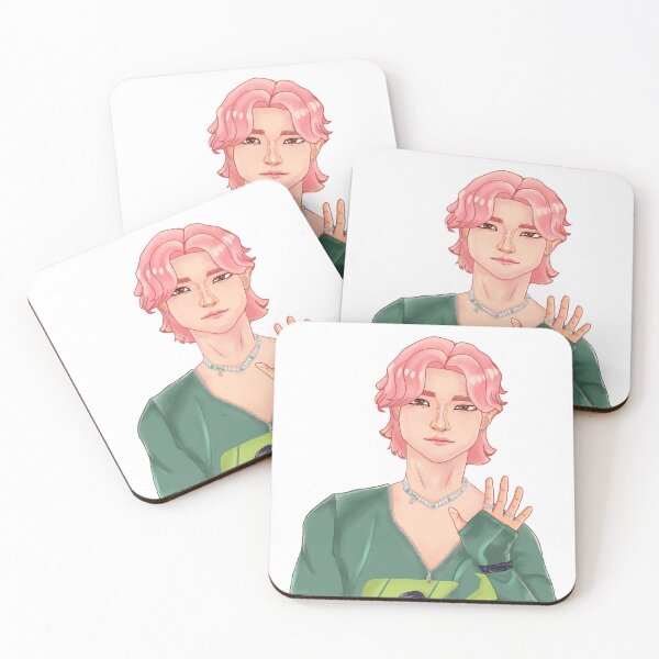 Item preview, Pretty Yeosang from ATEEZ designed and sold by MintAccent.
