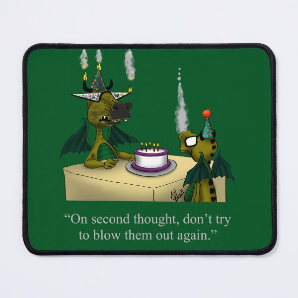 Item preview, Funny Spectickles Dragon Birthday Humor designed and sold by abbottoons.