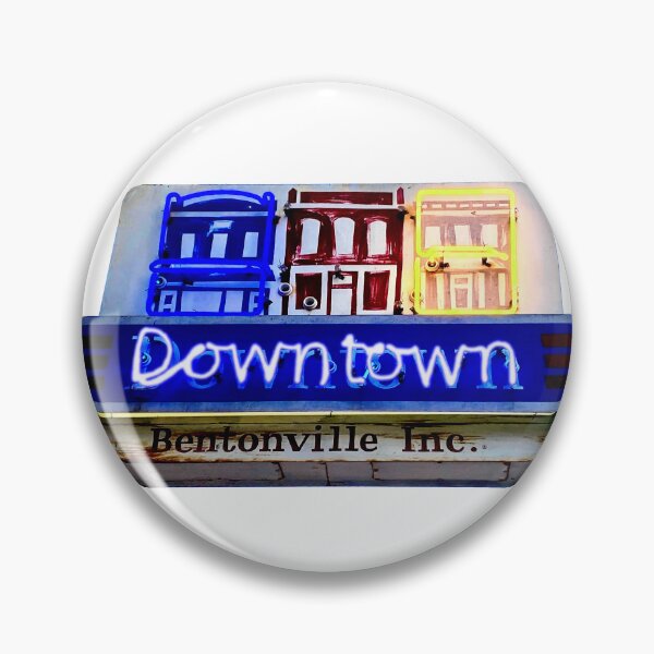 Item preview, Downtown Bentonville Sign designed and sold by Steve Spencer.