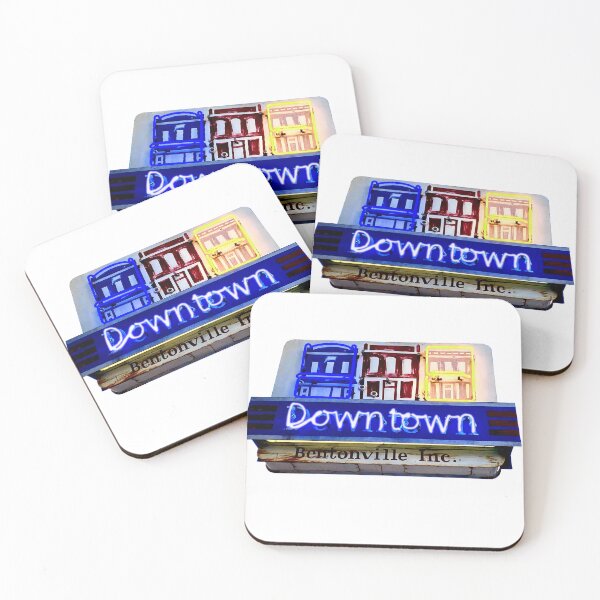 Item preview, Downtown Bentonville Sign designed and sold by Steve Spencer.