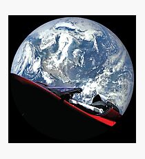 SpaceX Starman Photographic Print