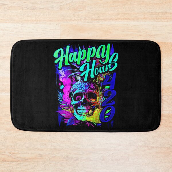 Item preview, Happy Hours 420 Exotic Pineapple Skull designed and sold by MindWave THC.