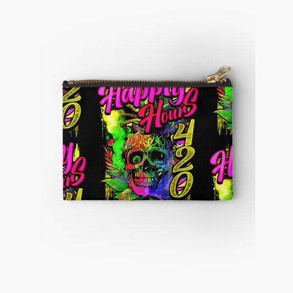 Item preview, Happy Hours 420 Exotic Pineapple Skull designed and sold by MindWave THC.