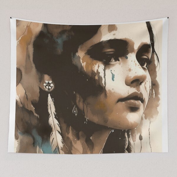 Item preview, Water paint face designed and sold by ArtfullMinds.