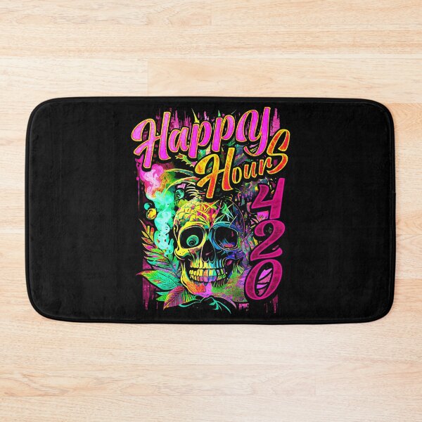 Item preview, Happy Hours 420 Exotic Pineapple Skull designed and sold by MindWave THC.