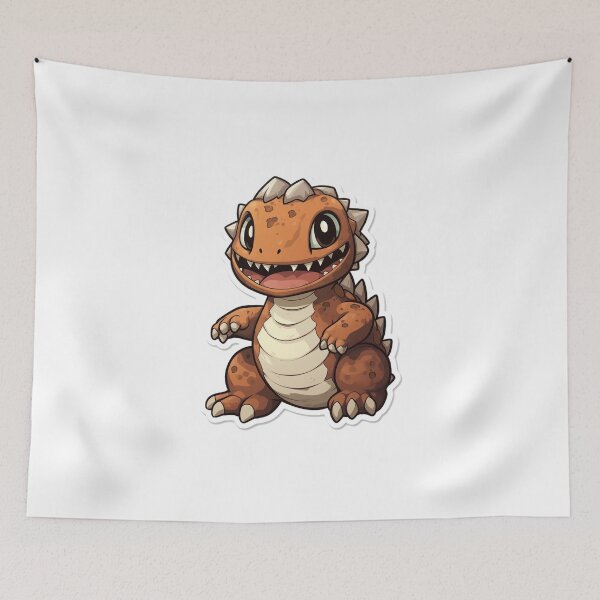 Item preview, Brown Kaiju Cute Cartoon Series designed and sold by redstar19.