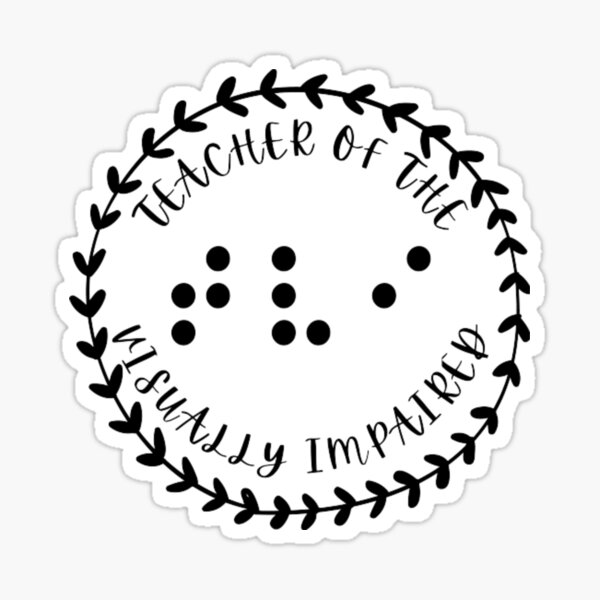 Gratitude braille - Braille - Sticker