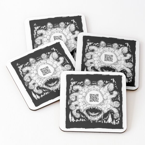 Item preview, QR of the Beholder designed and sold by servsci.