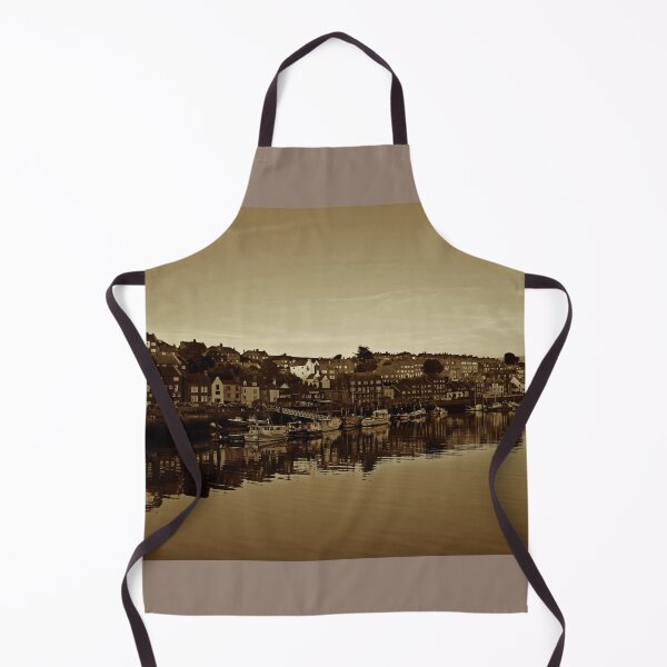 Item preview, Whitby river reflections, sepia designed and sold by paulboizot.