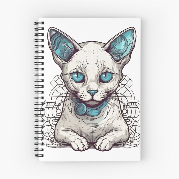 Item preview, Tonkinese Cat Caricature Design - Funny Feline Artwork for Amusing Pet designed and sold by DooodleGod.