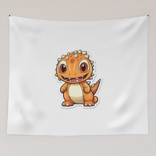 Item preview, Orange Kaiju Cute Cartoon Series designed and sold by redstar19.