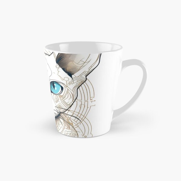 Item preview, TechCats: Futuristic Tonkinese Design - High-Tech Cat Breed File Summary Featuring Advanced Science designed and sold by DooodleGod.