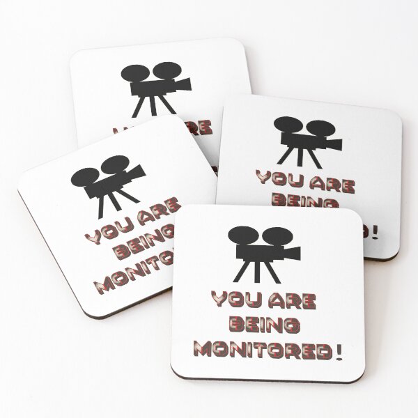 Item preview, You are being monitored! designed and sold by IVEKDESIGN.