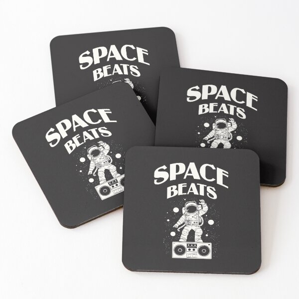 Item preview, Astronauta con boombox, astronauta vintage, "Space beats" designed and sold by DioSo.
