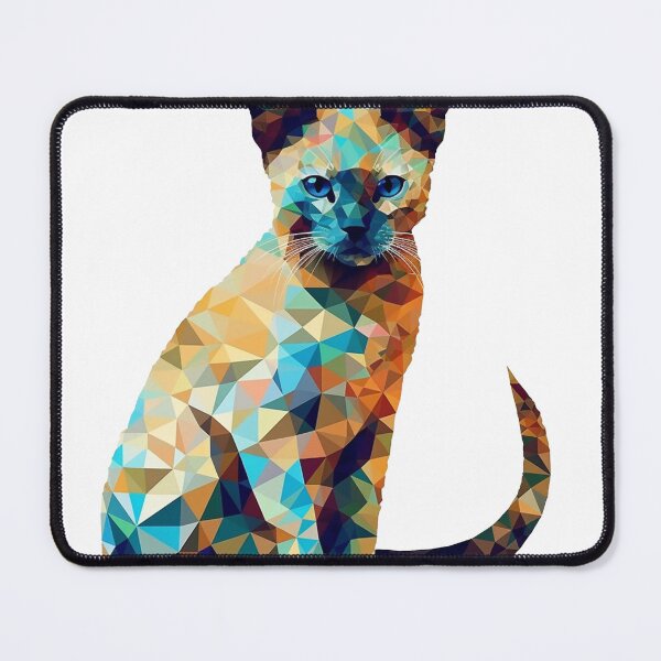 Item preview, Tonkinese Cat Designs - Aesthetic Feline Art for Creative designed and sold by DooodleGod.