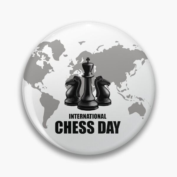 Item preview, International Chess Day - July 20 designed and sold by VimuDS.