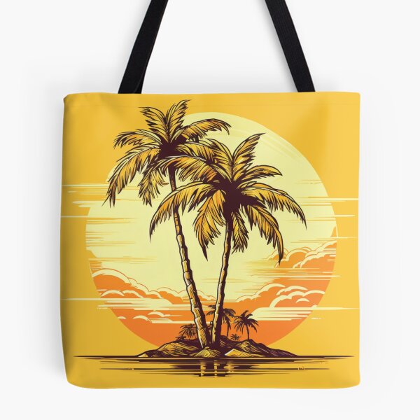 Item preview, Lonely palms on an island, Island Paradise designed and sold by PrintDesignLab.