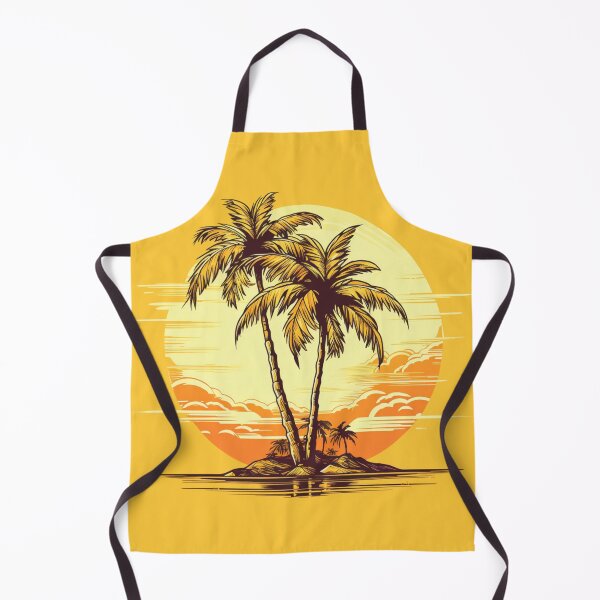Item preview, Lonely palms on an island, Island Paradise designed and sold by PrintDesignLab.