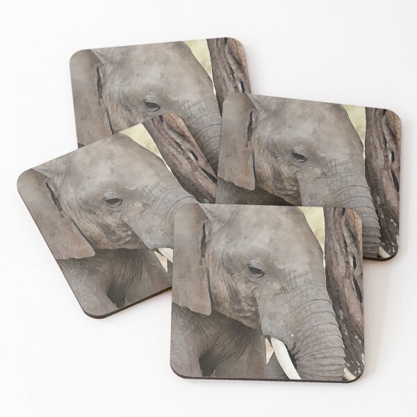 Item preview, Elephant - Tanzania Poster designed and sold by ryanstravels.