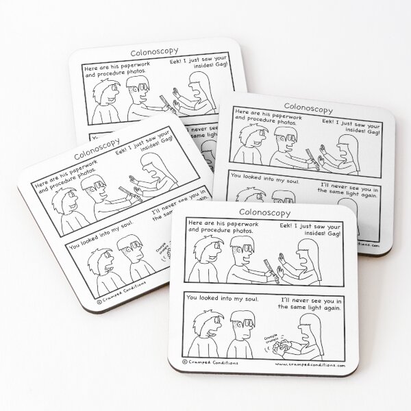 Item preview, Colonoscopy paperwork designed and sold by Cramped Conditions.