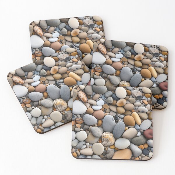 Item preview, beach pebbles designed and sold by Loveanddraw.