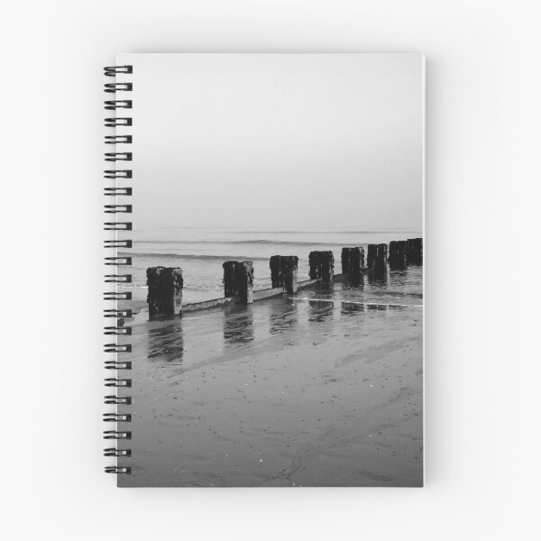 Item preview, Groyne at North beach, Bridlington, monochrome designed and sold by paulboizot.