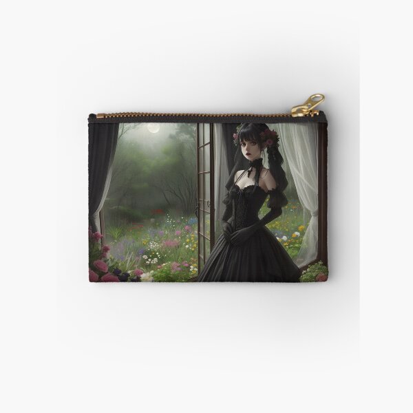 Item preview, Romantic Goth Lady and Dark Aesthetic Garden designed and sold by SoccaTamam.