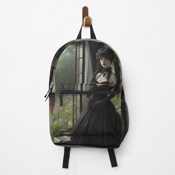 Item preview, Romantic Goth Lady and Dark Aesthetic Garden designed and sold by SoccaTamam.