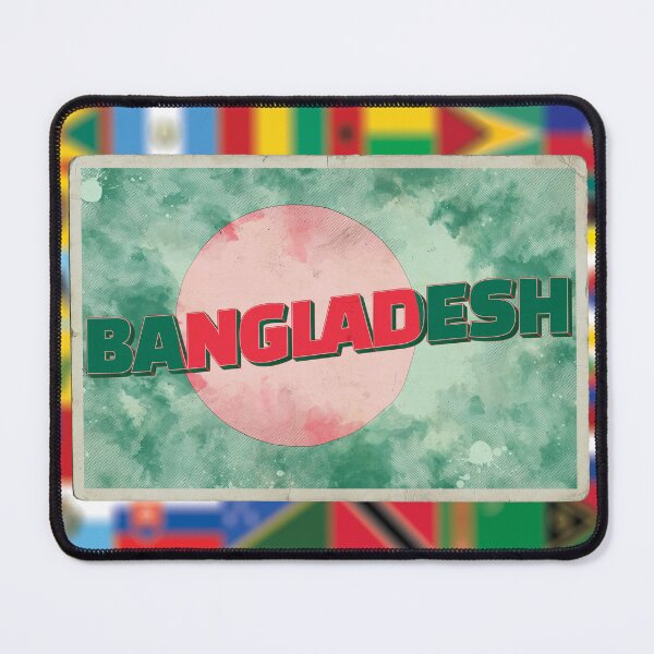 Item preview, Bangladesh Vintage style retro souvenir designed and sold by DeveloperProp0.