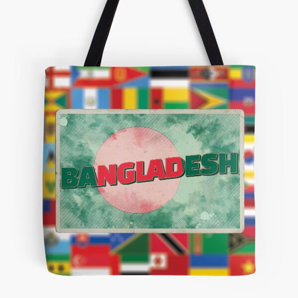 Aperçu de l'œuvre Souvenir rétro de style vintage du Bangladesh créée et vendue par DeveloperProp0.
