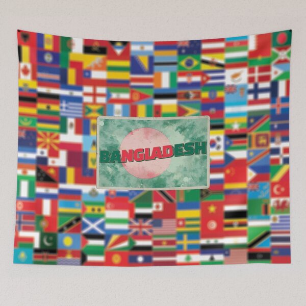 Item preview, Bangladesh Vintage style retro souvenir designed and sold by DeveloperProp0.