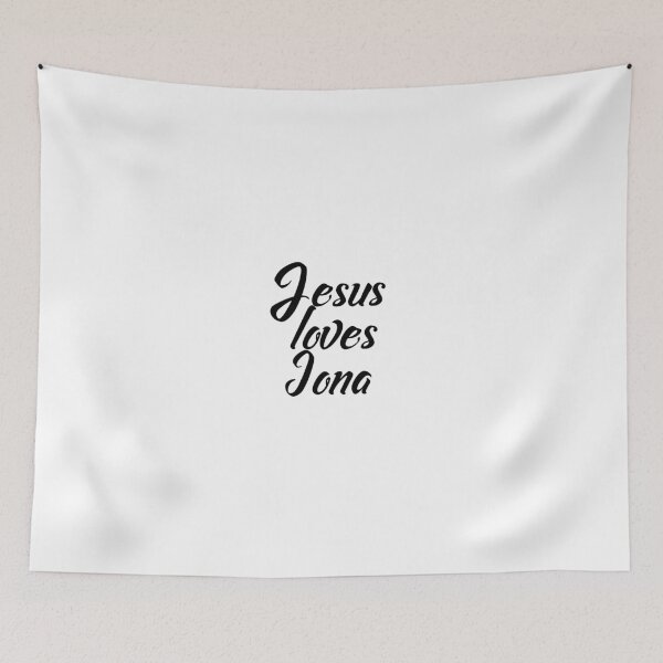 Item preview, Jesus loves Iona designed and sold by Shalomjoy.