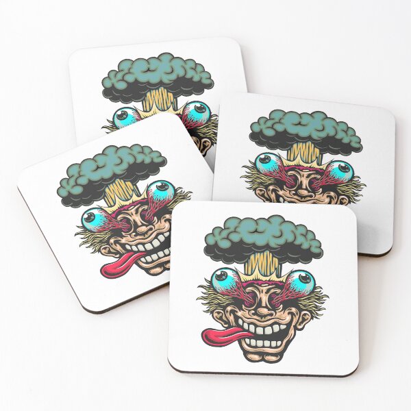 Item preview, Blow Your Mind Cartoon Exploding Head designed and sold by PIXEL POP DESIGNS - Beyond the Norm!.