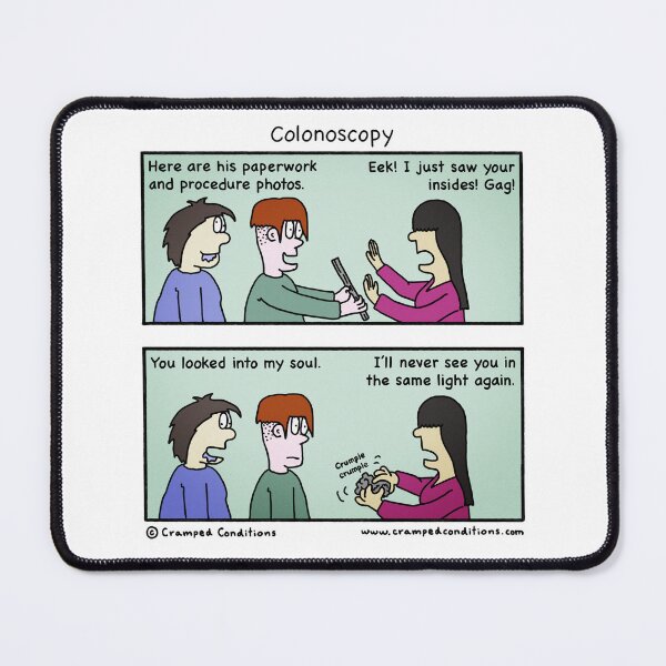 Item preview, Colonoscopy paperwork designed and sold by Cramped Conditions.