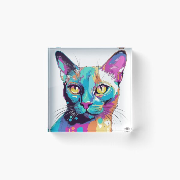 Item preview, Tonkinese Pop-Art Design: Nuzzle-closure File for Your Cute and Playful designed and sold by DooodleGod.